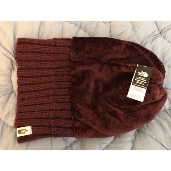 The North Face Fleece Purple Beanie - Picture 3 of 4